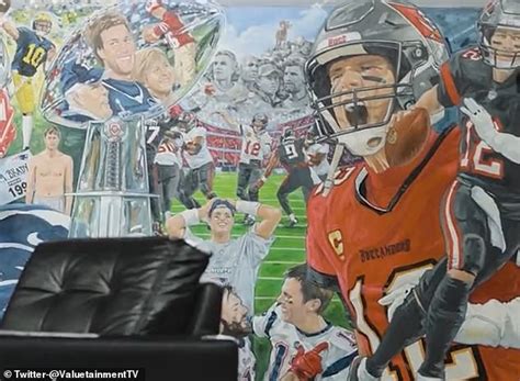 patrick bet david tom brady painting|david toms wife.
